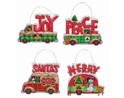 Holiday Truck Ornaments (70-08974)