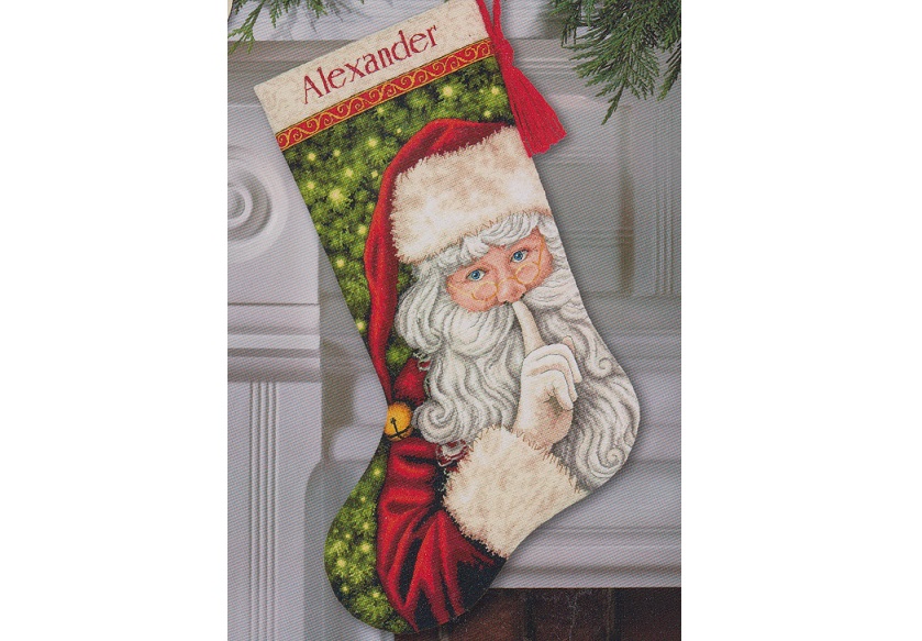 Kojinė "Secret Santa Stocking" (8938)