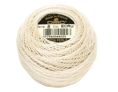DMC Perle Cotton Nr.8, spalva ecru