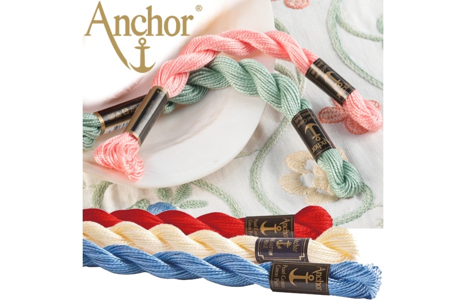 Anchor Pearl Cotton #5 pynutėmis