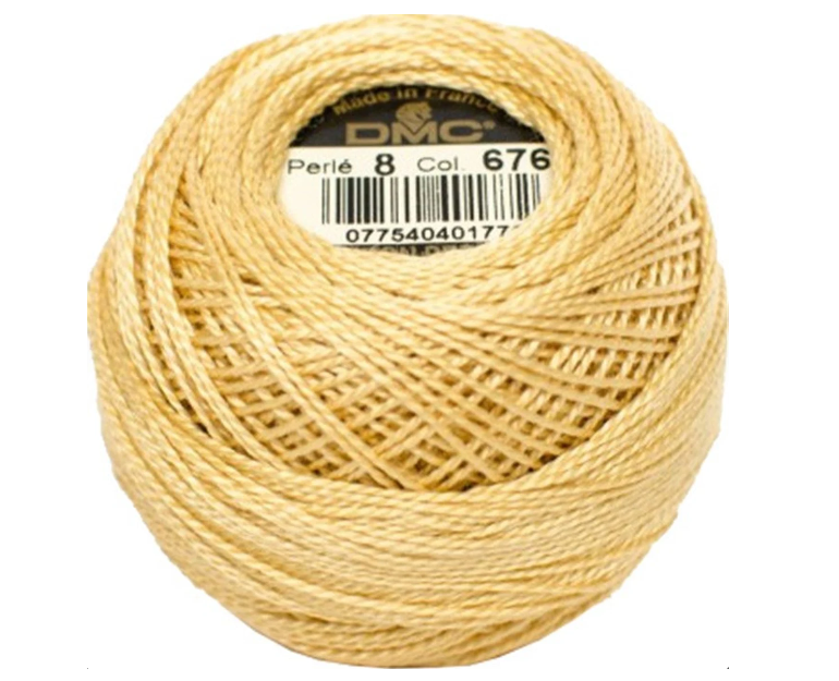 DMC Perle Cotton Nr.8, spalva 676