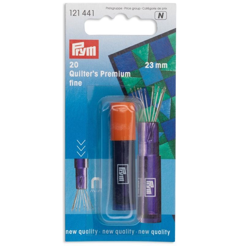 *Mažos PRYM adatos siuvimui su adatine (20 vnt) 121441