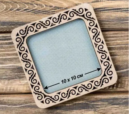 Magnetiniai rėmeliai 10 x 10 cm siuviniui (Wonderland FLMP-002)