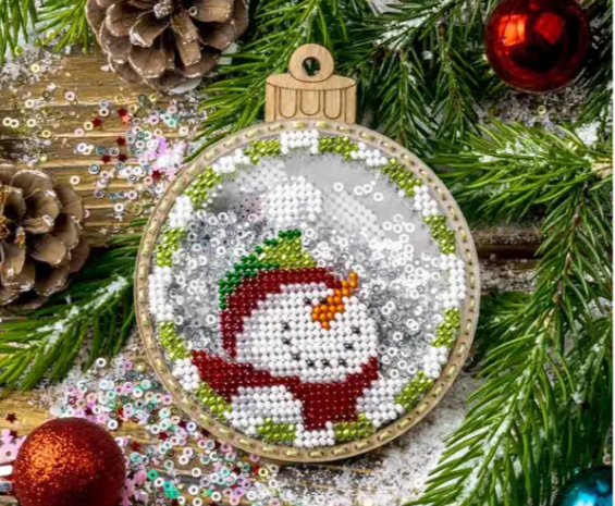 ,Siuvinėjamas karoliukais ant plastiko žaisliukas su bemegeniu (Wonderland FLPL-064)