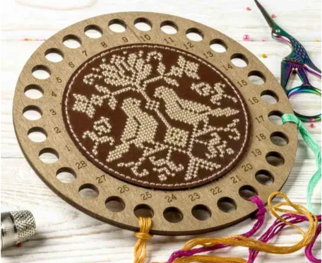 .Siuvinėjama siūlų rūšiuoklė Paukštukai (Wonderland FLTL-008)