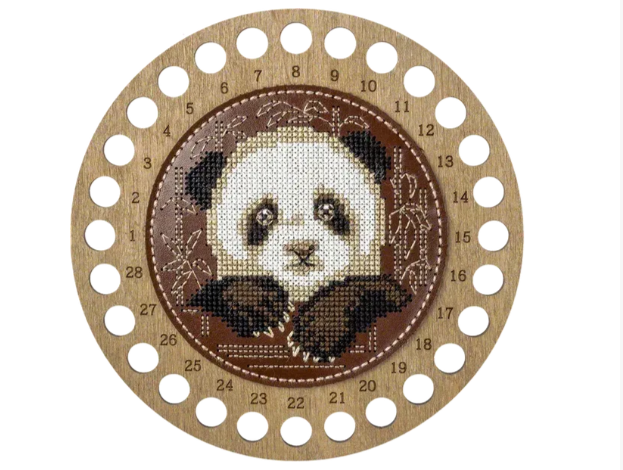 .Siuvinėjama siūlų rūšiuoklė Panda (Wonderland FLTL-009)