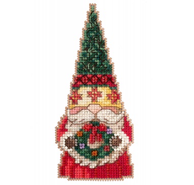 Mill Hill "Gnome with Wreath by Jim Shore" (JS20-2212)