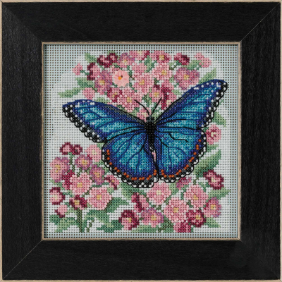 Mill Hill "Blue Morpho Butterfly" (MH14-2216)