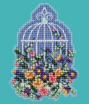 Mill Hill "Floral Birdcage" (MH18-2416)