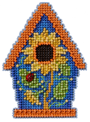 Mill Hill " Painted Birdhouse" (2026, MH18-2615)