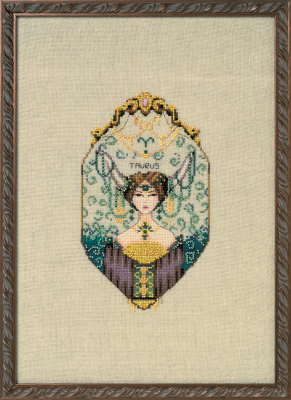 Taurus Zodiac Girls (Nora Corbett schema NC329)