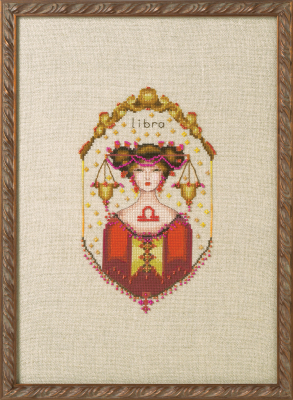 Libra Zodiac Girls (Nora Corbett schema NC334)