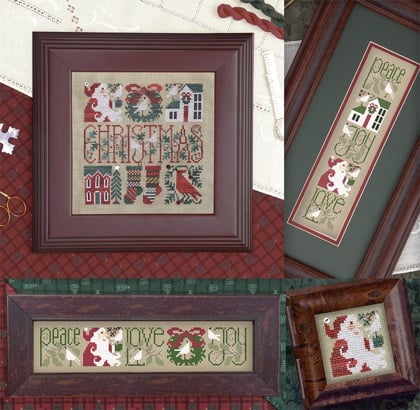 Little Bits of Christmas (The Drawn Thread 10 schemų rinkinys)