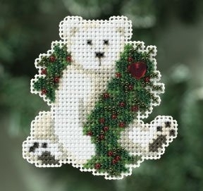 Mill Hill "Holiday Polar Bear" (MH18-0306)