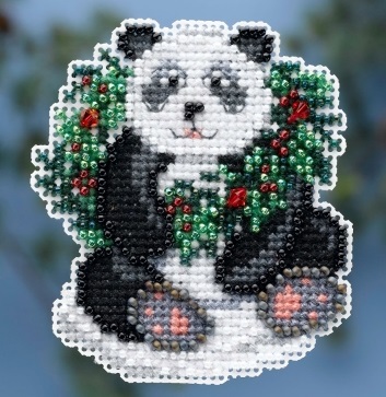 Mill Hill "Holiday Panda" (MH18-4304)